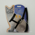 Einstellbare Cat Pet Harness Set Sicherheit Nylon Cat Walking Harness mit Leine